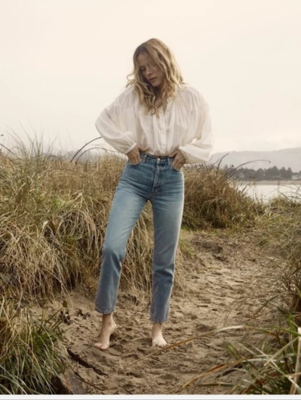 Doen Diana Jeans Sraight Leg Light Wash